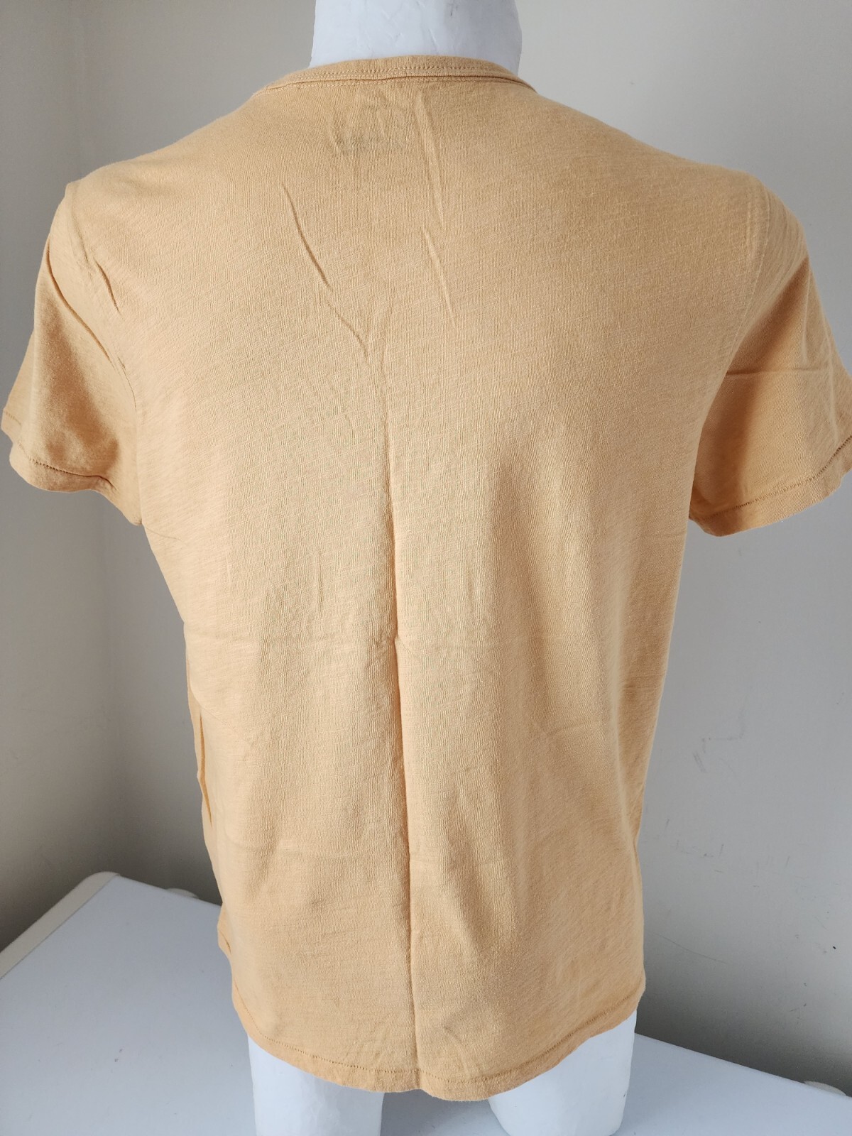 Lucky Brand Republic Bears tugging Blue Jeans Vtg Tee T-Shirt California Mens