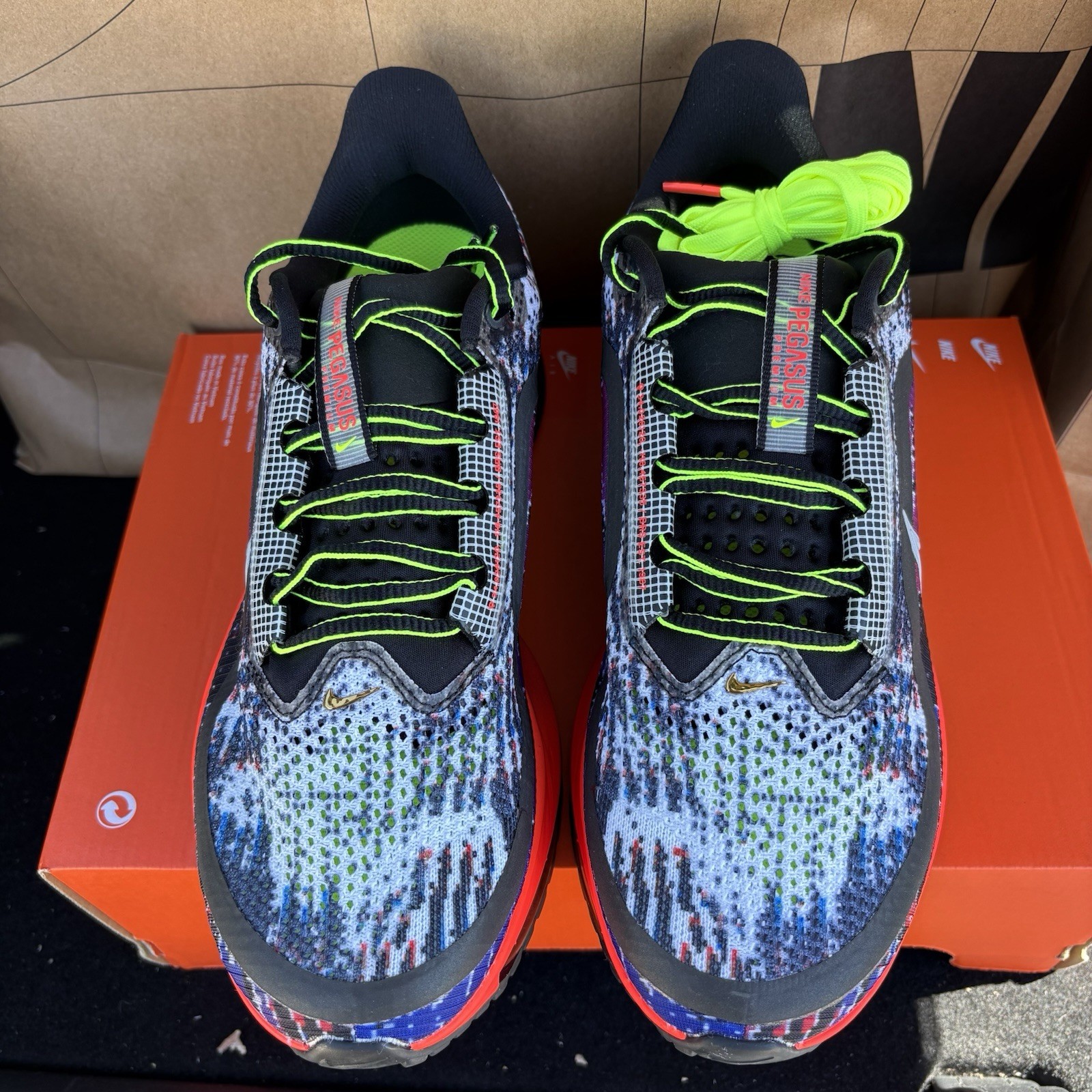 NEW Nike Air Zoom Pegasus Premium Multicolor Pixel NBY IM6778-902 Men Size 11