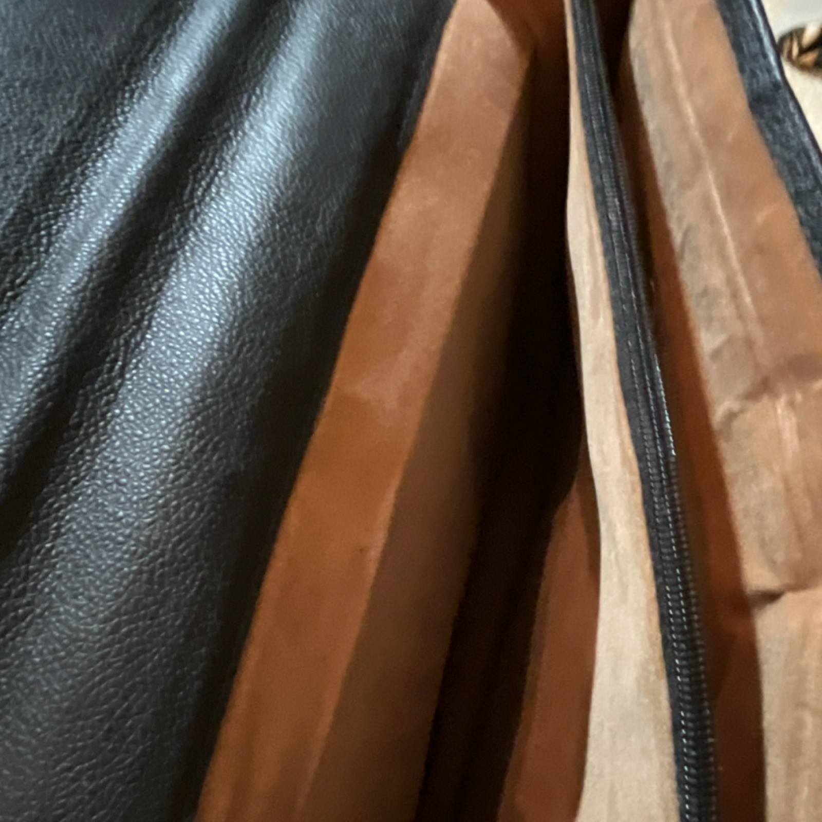 Leather bag with Buckle Zip Push Lock Detachable Strap Inner Outer Pockets