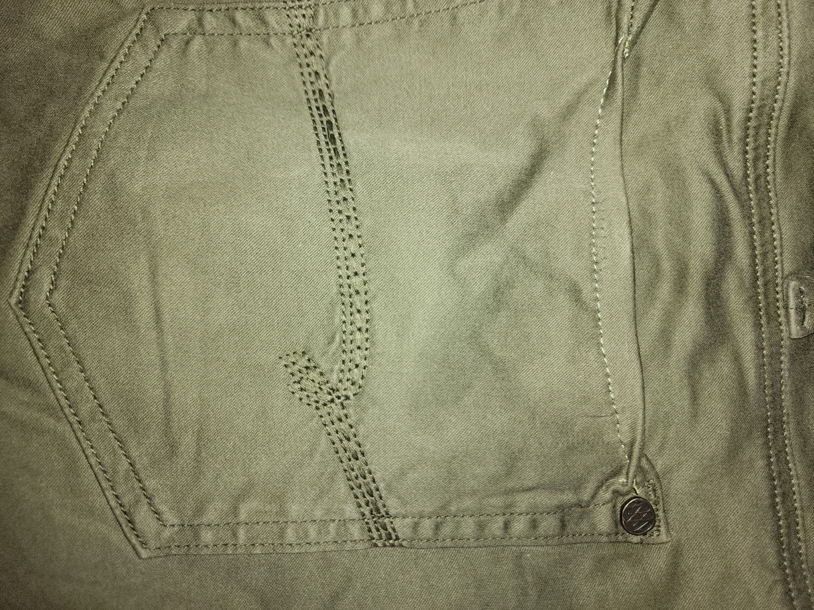 Mavi Mens Zach Relaxed Straight leg Morel Sateen Twill NWT Sz 42X36 $49