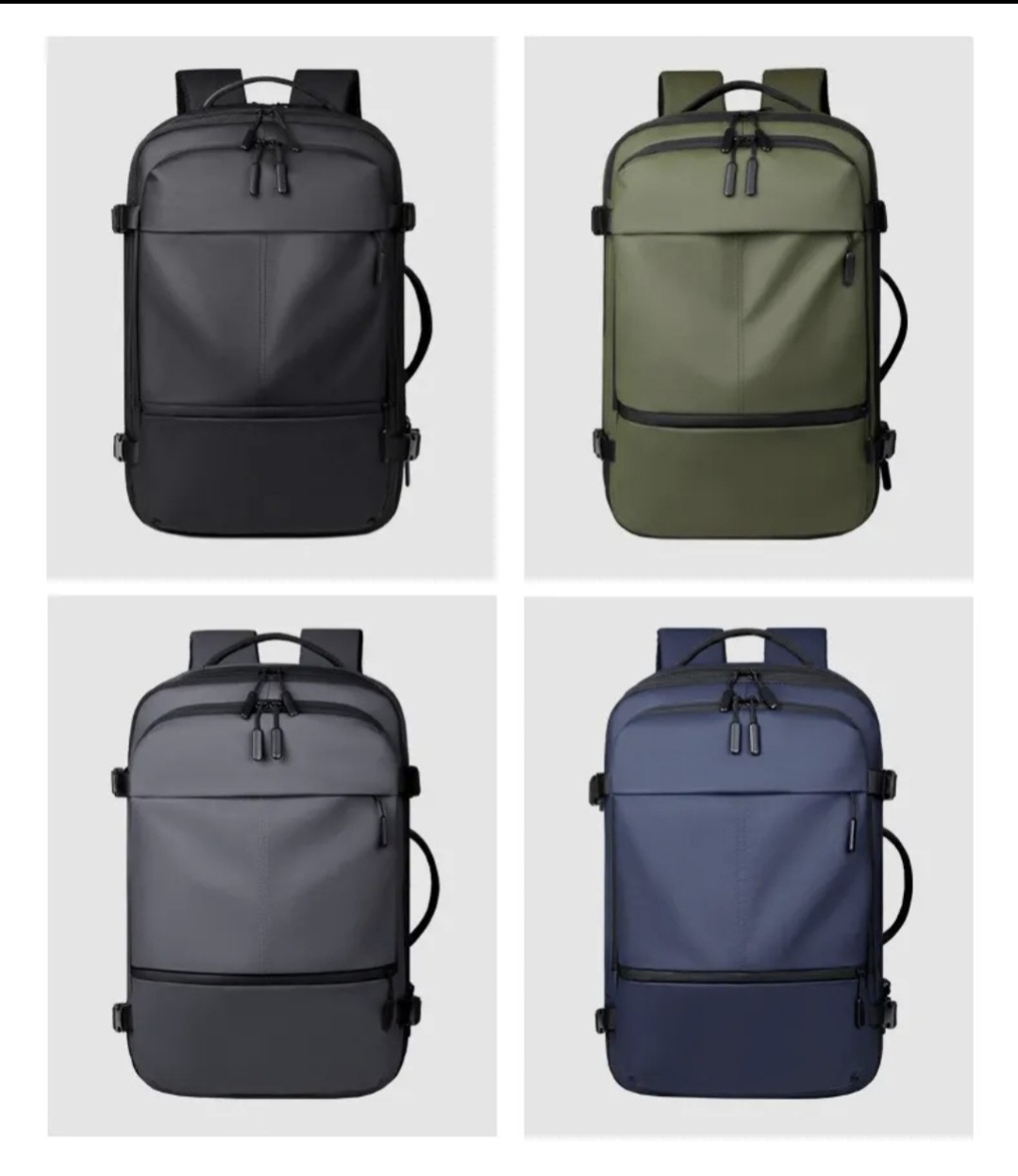 Vacuum Seal Travel Backpack 60L Exapandable Air Compression Water Resistant