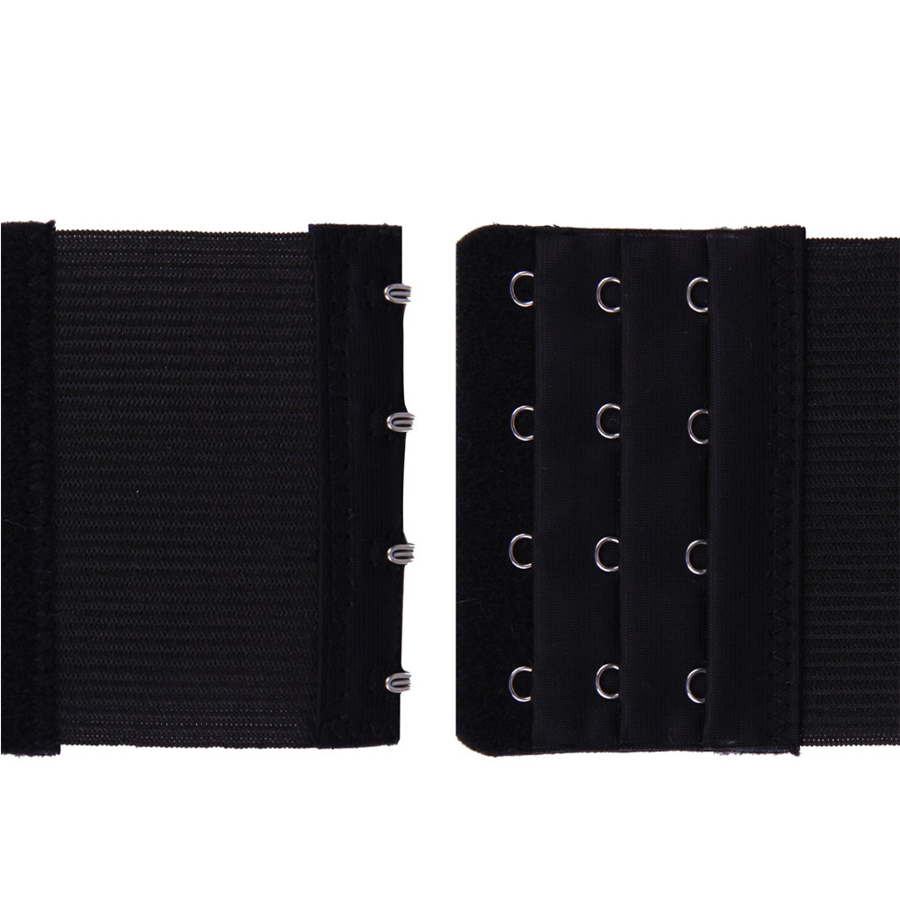 8Pcs Lady Adjustable Bra Extender 4 Hooks Elastic Underwear Strap Extension Belt