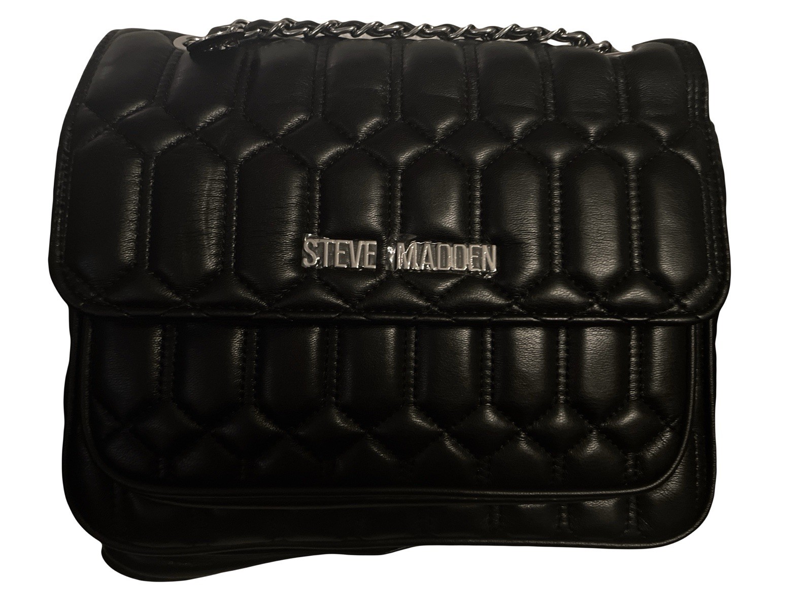 Steve Madden Bniles Crossbody Handbag Black NWT (classic/retired)