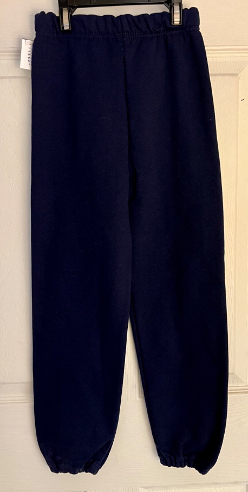 GK “DANCE” GRAPHIC CHILD SMALL NAVY COTTON/POLY ATHLETIC LOUNGE SWEATPANTS Sz CS