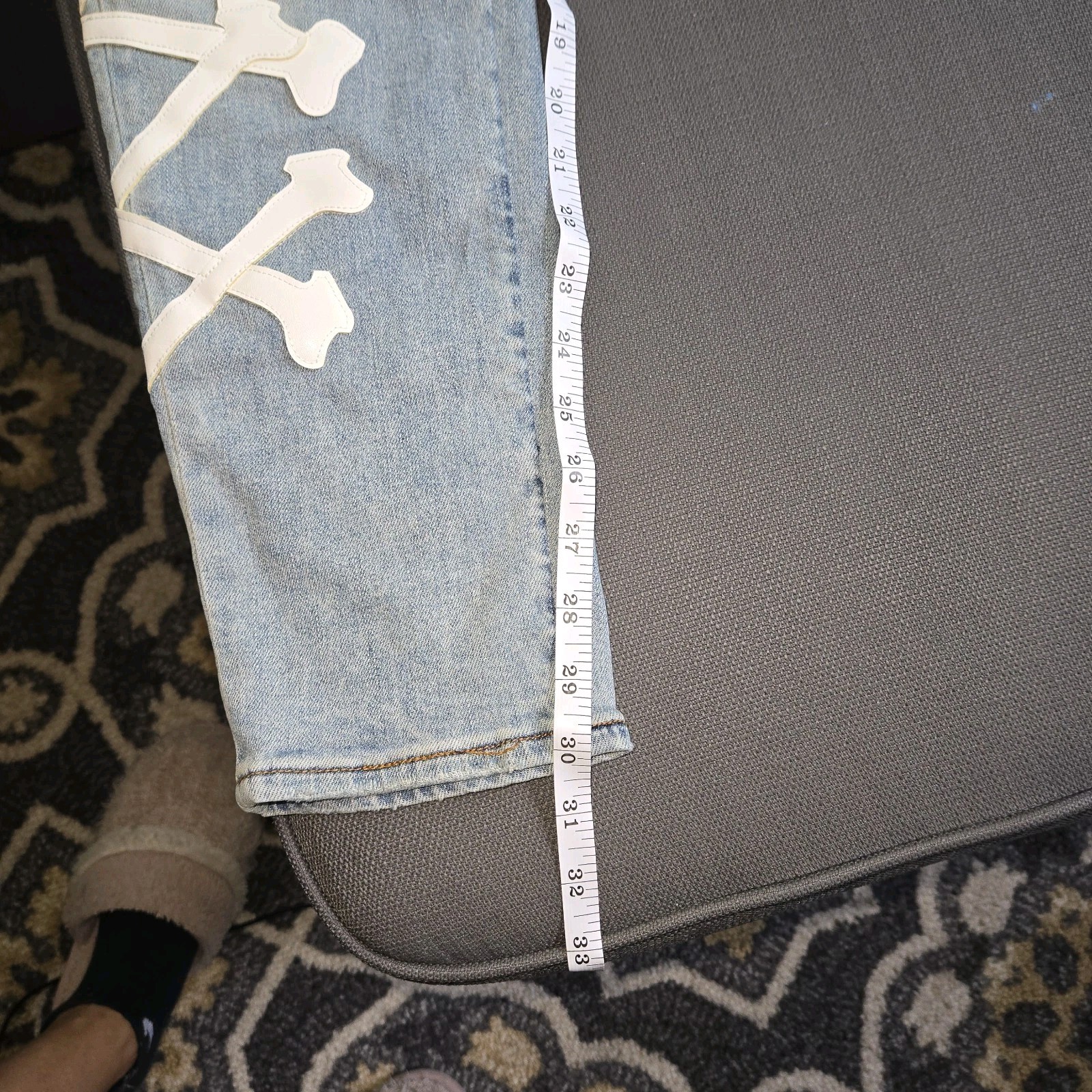 Amari Men’s Bones Jeans 36×30