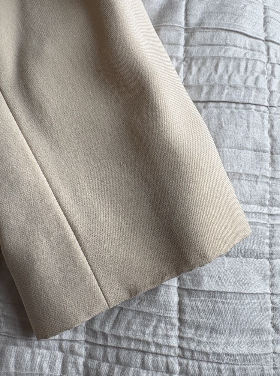 Max Mara One Button Jacket Crème Vintage