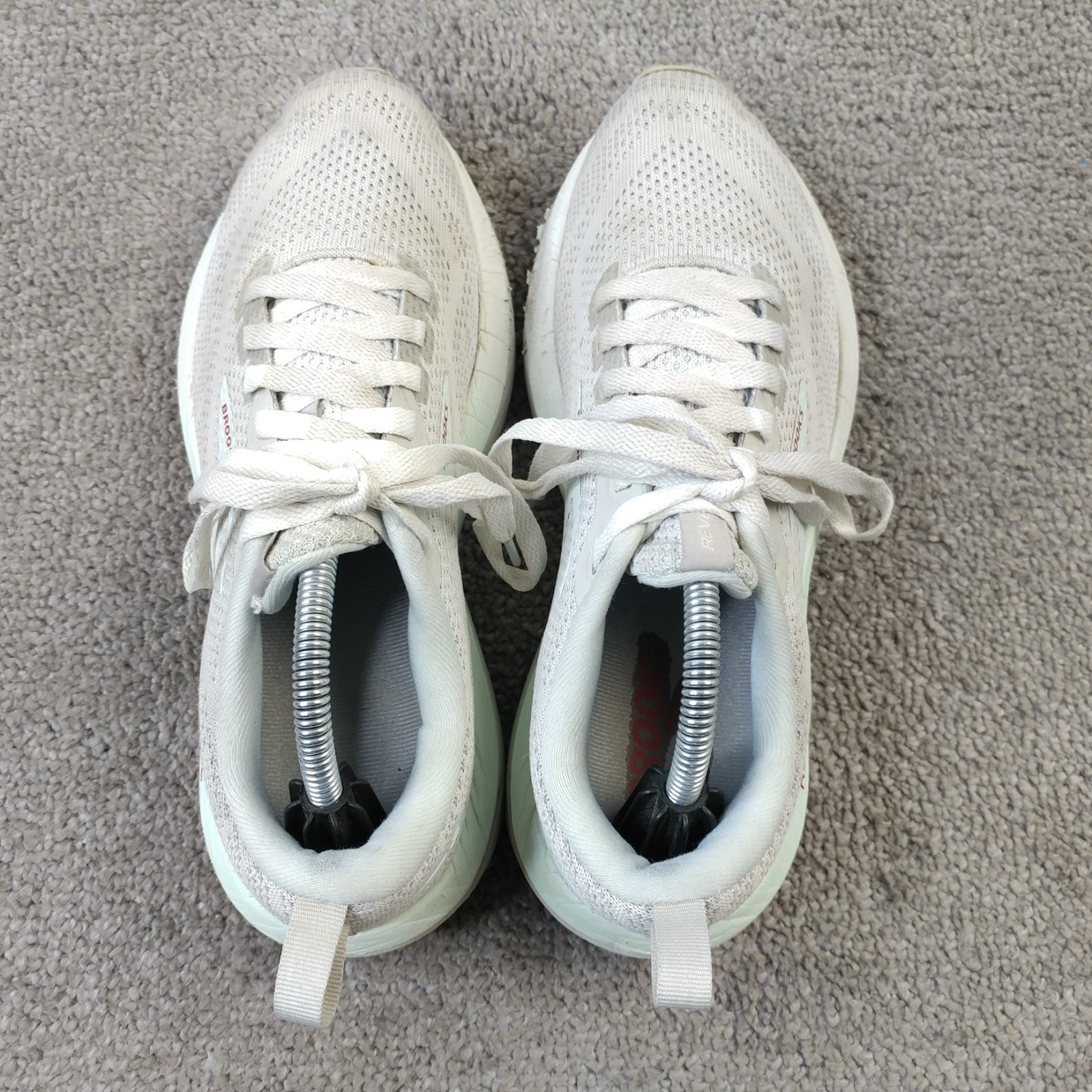 Brooks Revel 6 Womens Size 7.5 Running Shoes Gray Mint Green Sneakers Low Top