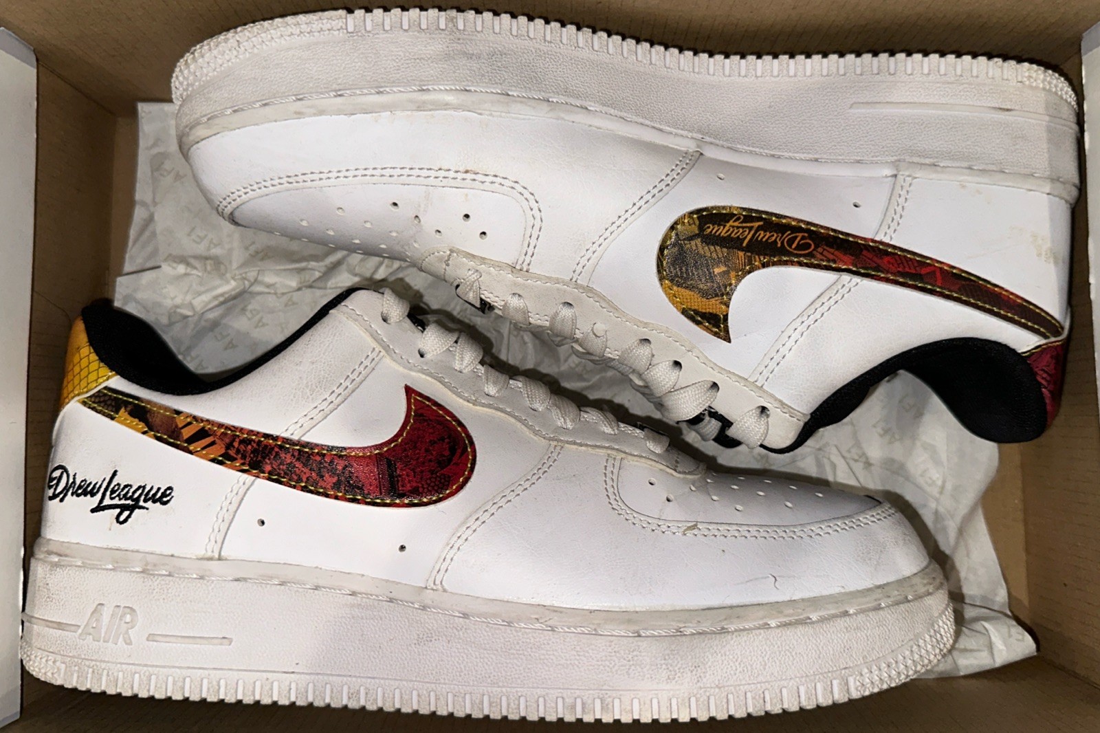 AUTHENTIC Nike Air Force 1 ‘07 Low Drew League US Men’s Size 8 DM7578100