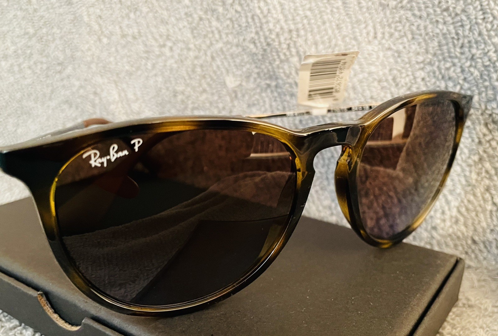 Ray-Ban RB4171 Erika Women Light Havana Brown Gradient Sunglasses 54mm