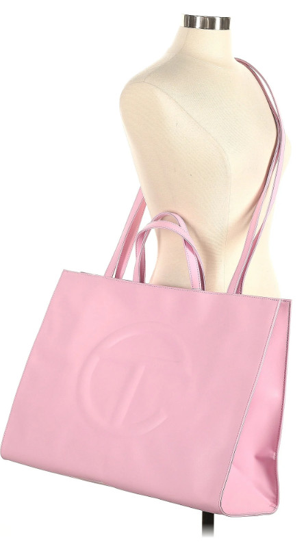 Telfar Large Shopping Bag BUBBLEGUM PINK TF-012-BG-L NWT FAST SHIPPING 🔥
