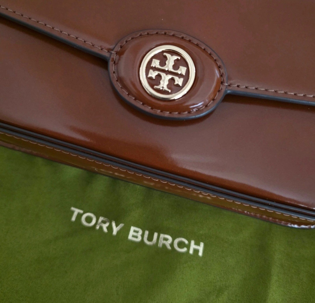 Tory Burch Robinson Spazzolato Convertible Shoulder Bag
