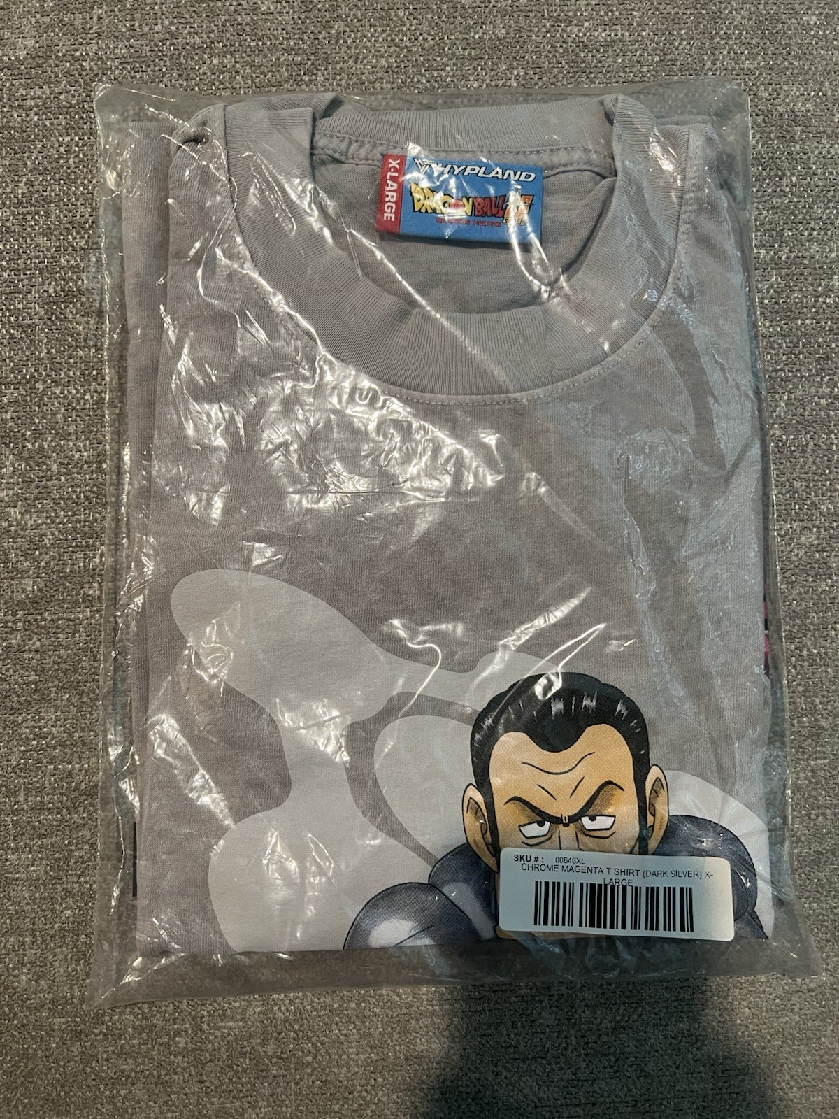 Hypland Dragon Ball Chrome Magenta Dark Silver T-Shirt Size Extra Large XL