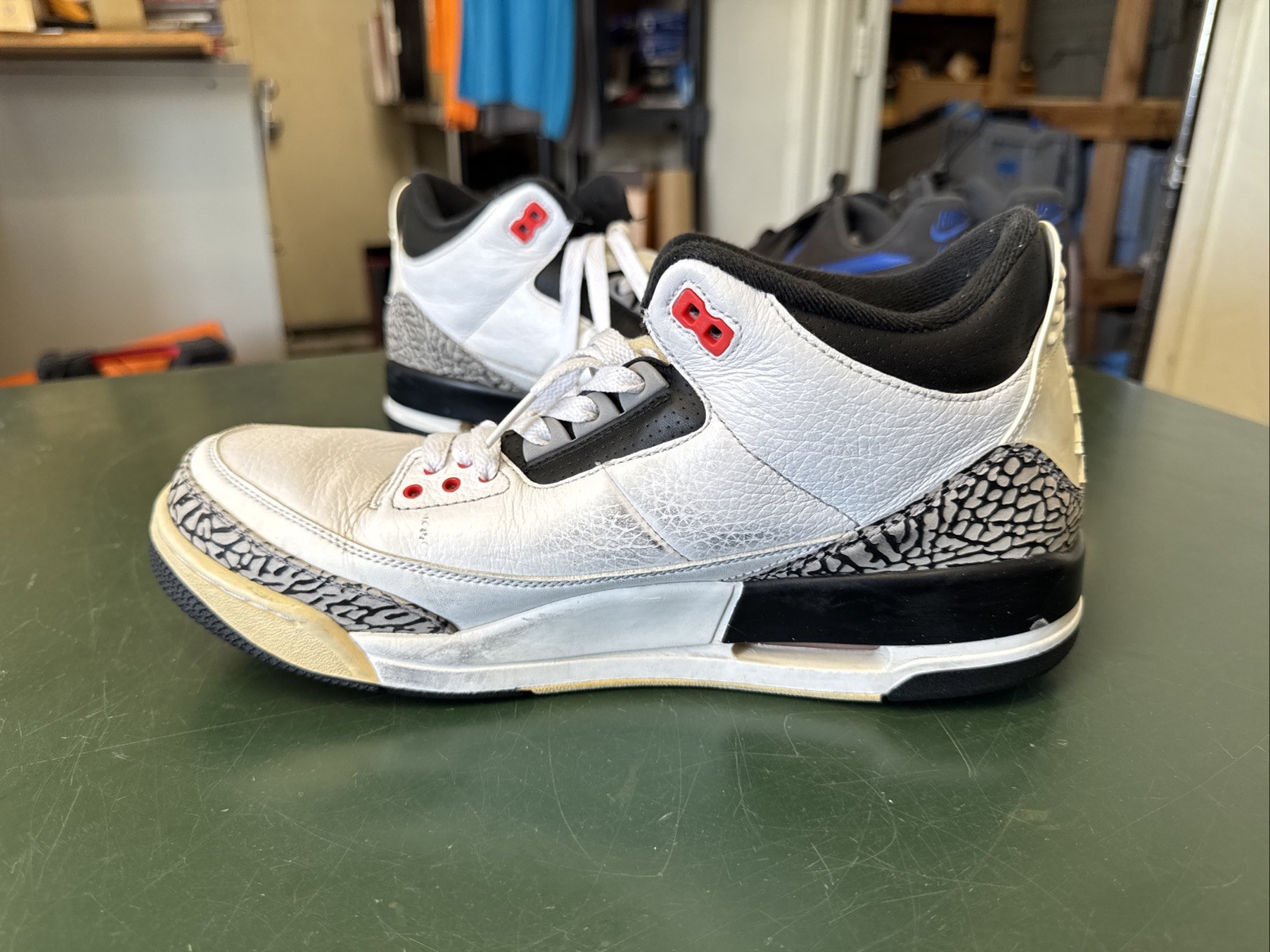 Nike AIR JORDAN 3 III Retro Infrared 23, 136064-123, Size 11