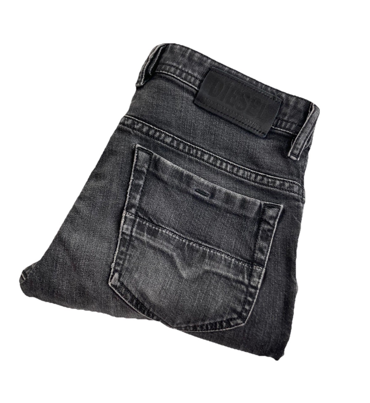 Diesel Thommer SP Jeans W30 L32 Stretch Slim Skinny Denim Wash 0890E Dark Grey
