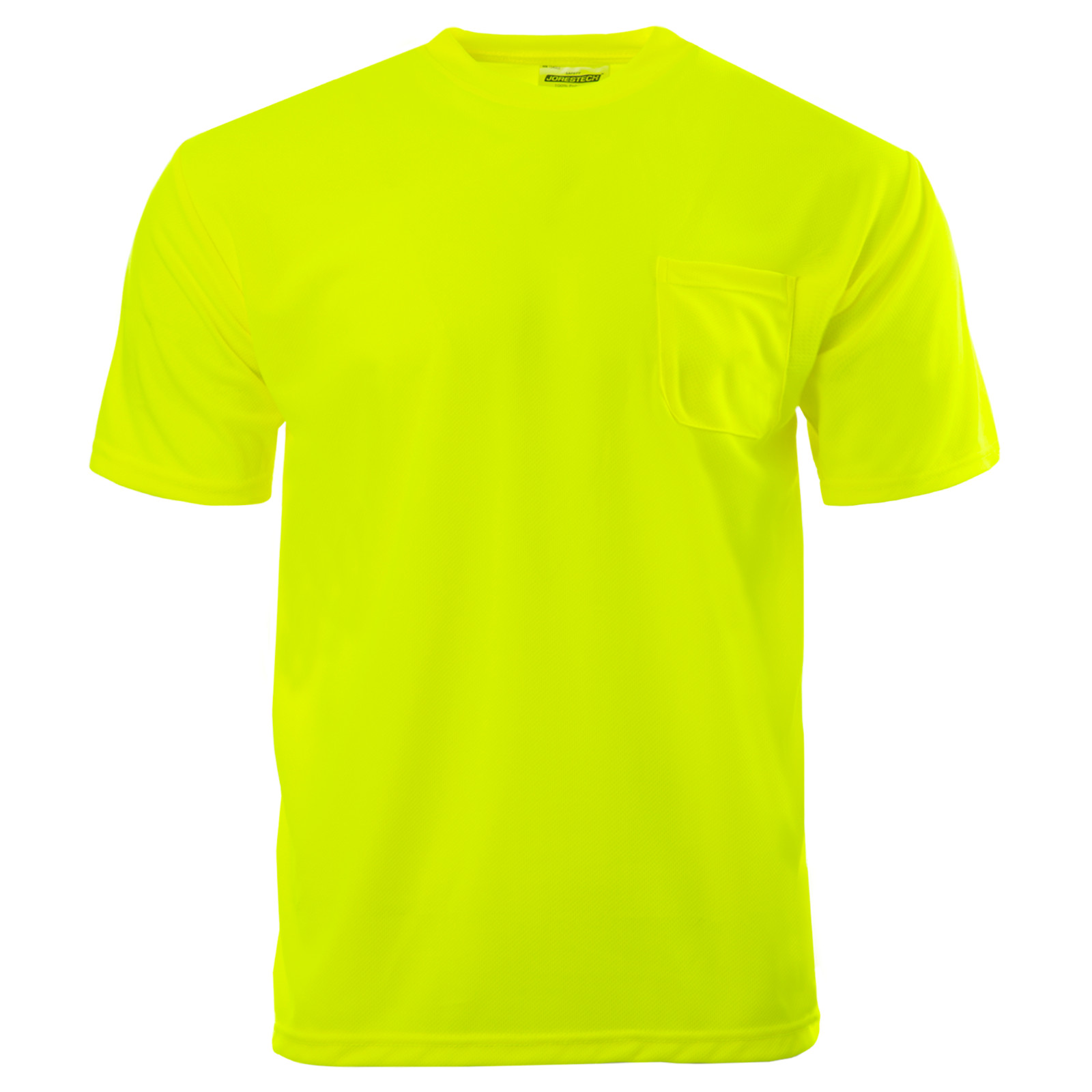Hi Vis Safety T Shirts Fast Drying Work Sports Short Sleeve JORESTECH