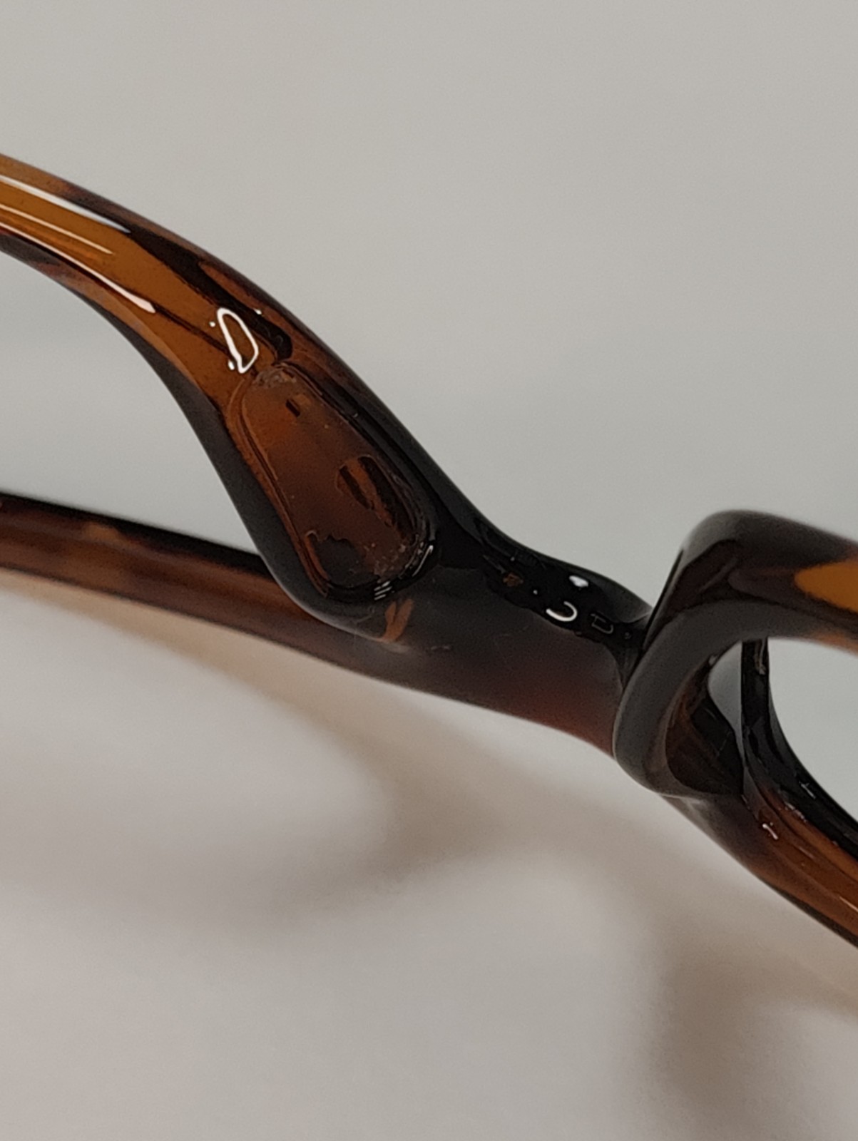 Maui Jim MJ-103-10 Stingray Wrap Sunglasses Frame Only Tortoise Italy