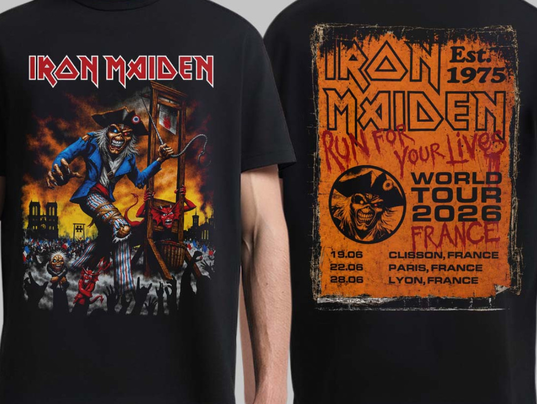 1ron Maide,n France 2026 Tour Exclusive Tee – 19 22 And 28 June 2026 French Revo