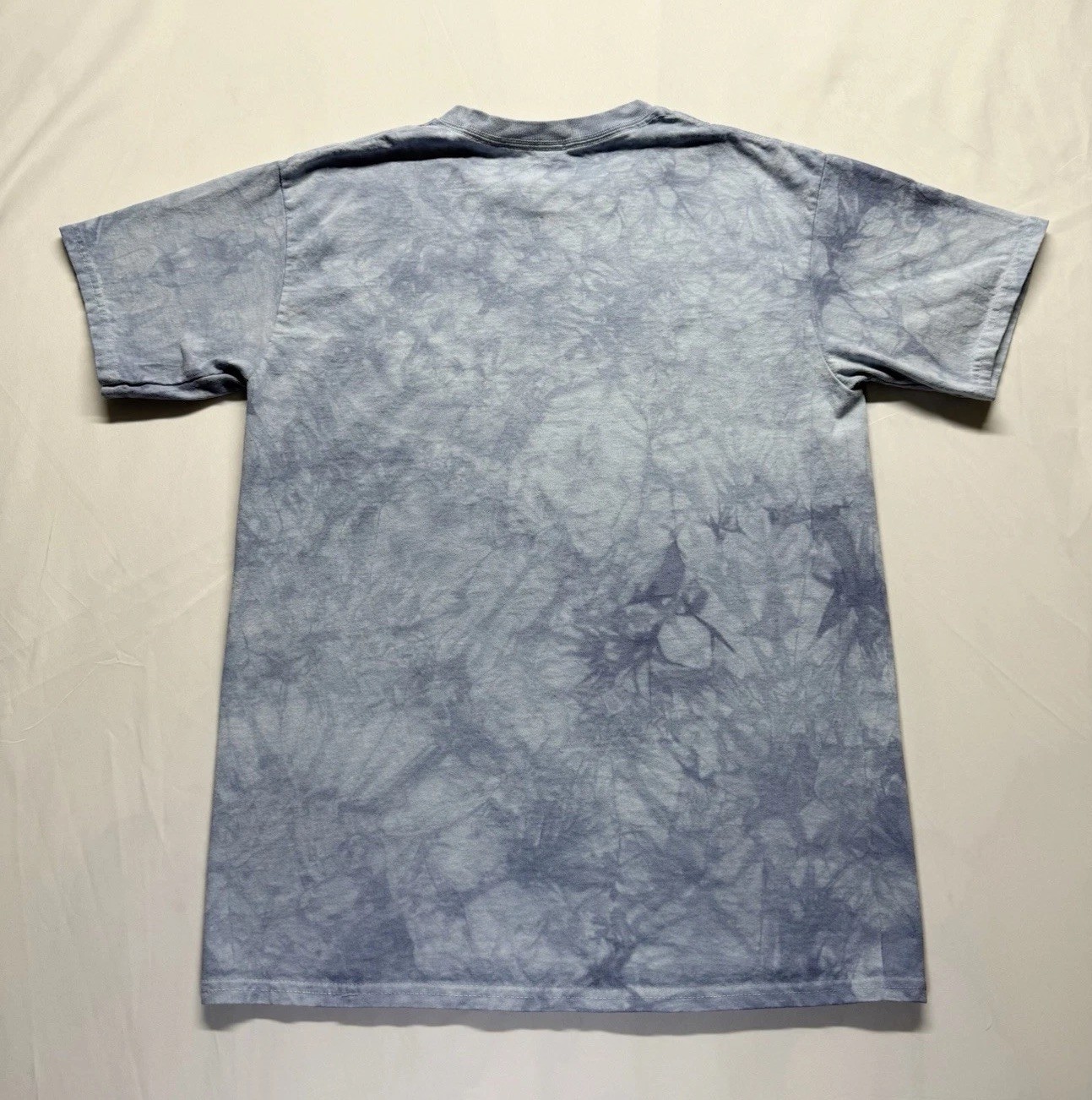 The Mountain Dogs Selfies T-Shirt Medium All Over Print Blue Tie Dye USA Made