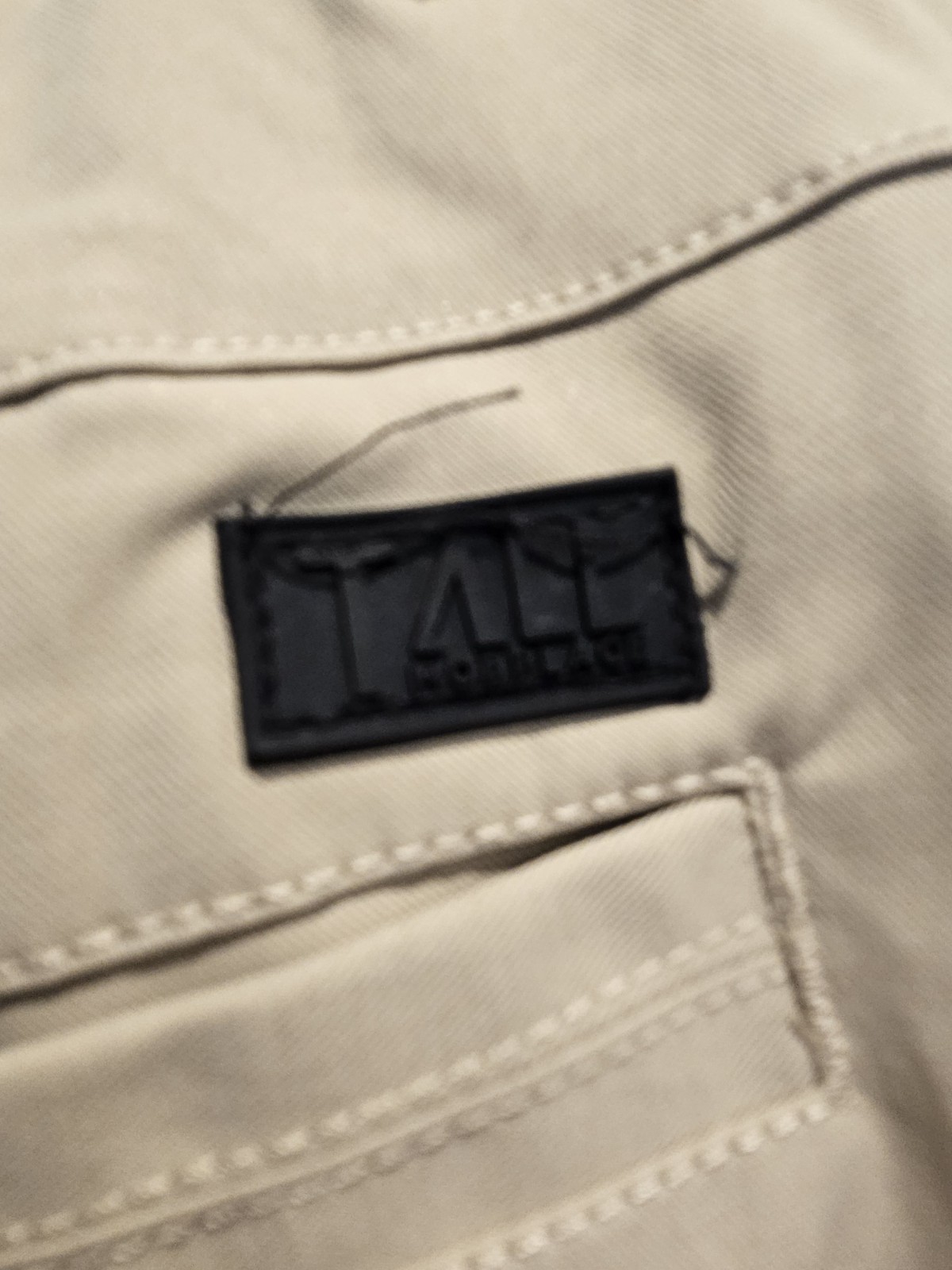 The Tall Mob Place Performance Golf Pant Men’s 36×36 Khaki Stretch Travel Casual