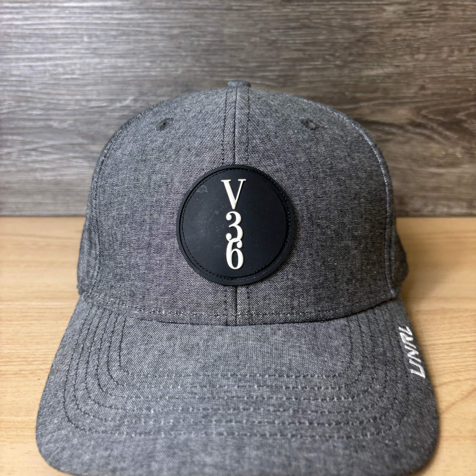 UNRL Hat Cap Snap Back Gray V36 Logo Patch Performance Outdoors