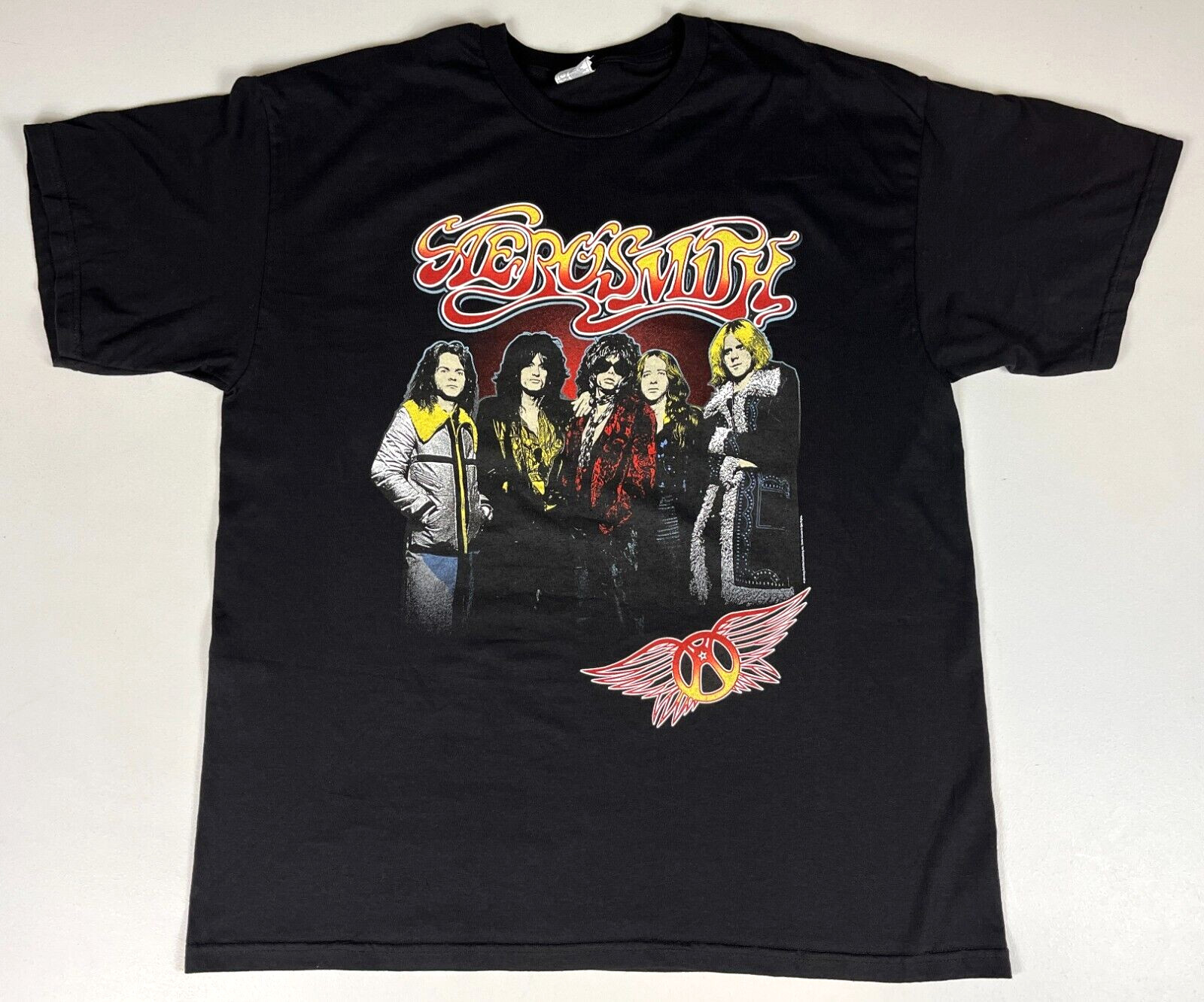 Aerosmith Interconnect Rocks 2015 T-Shirt Double-Sided Sz XL