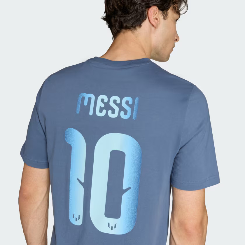 adidas men MESSI NAME&NUMBER GRAPHIC T-SHIRT