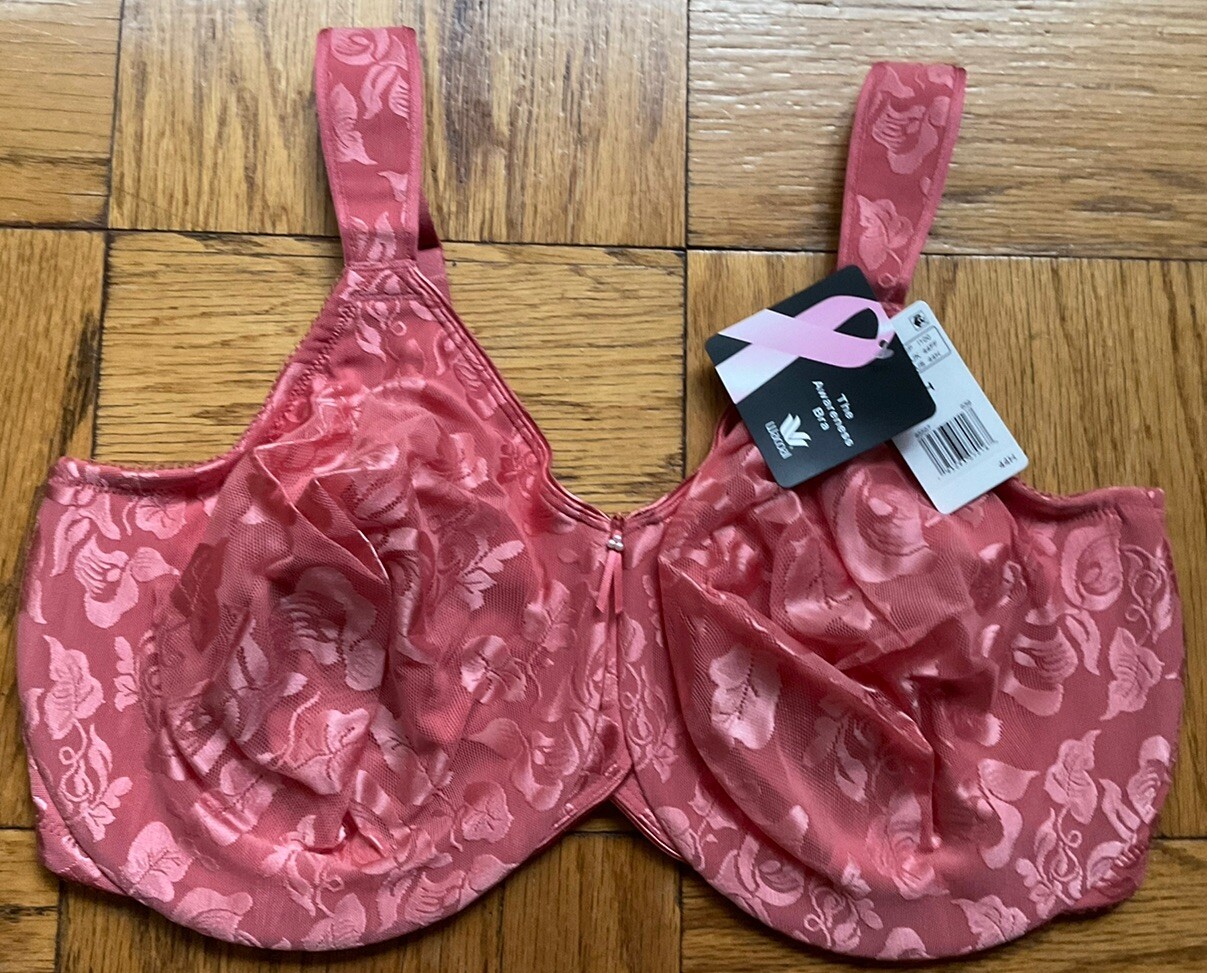 44H Seamless Underwire Bra by Wacoal; AWARENESS, Faded Rose , New