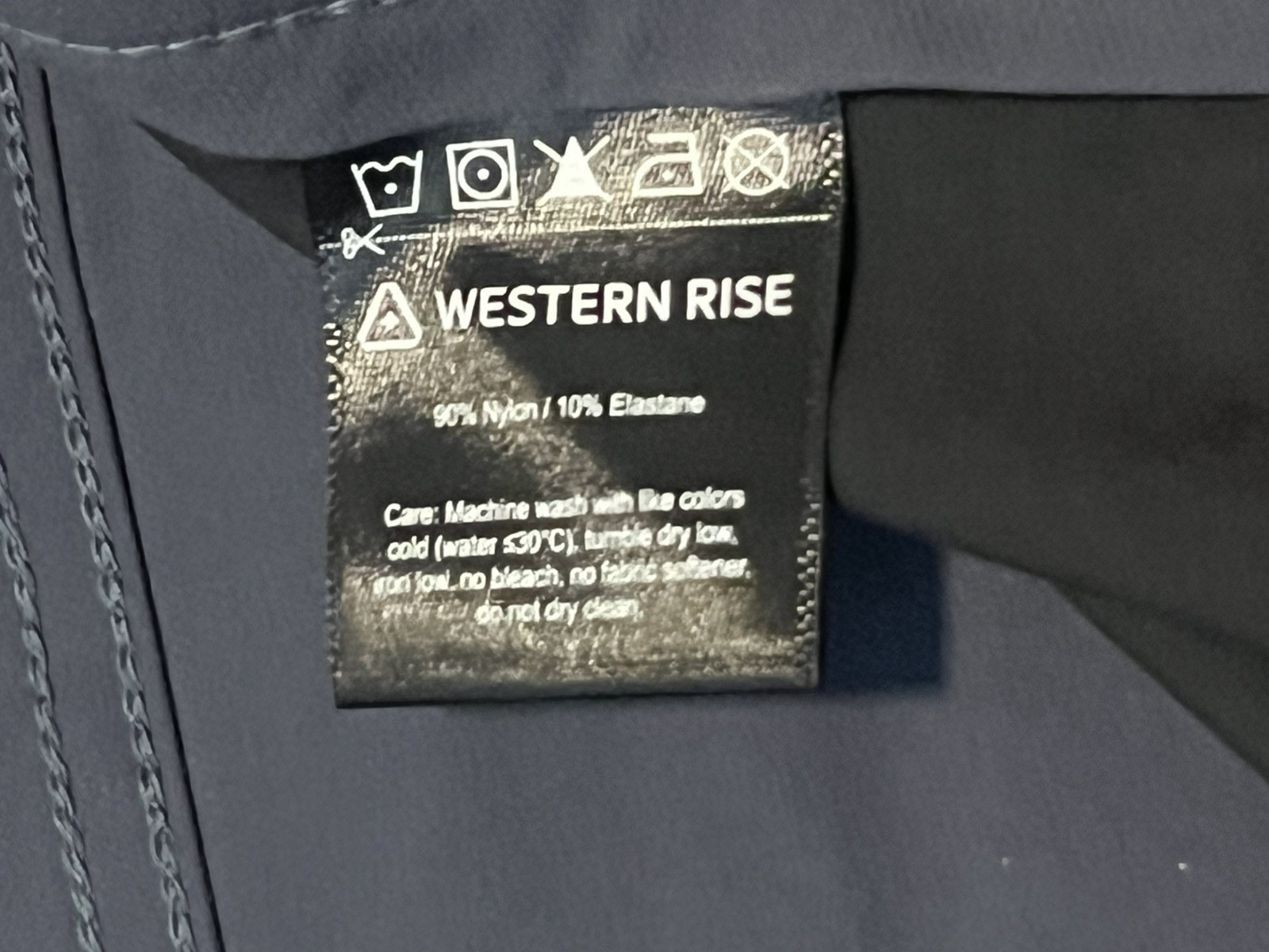 Western Rise Evolution Slim Pants Men’s 33×30 BLUE GRAY