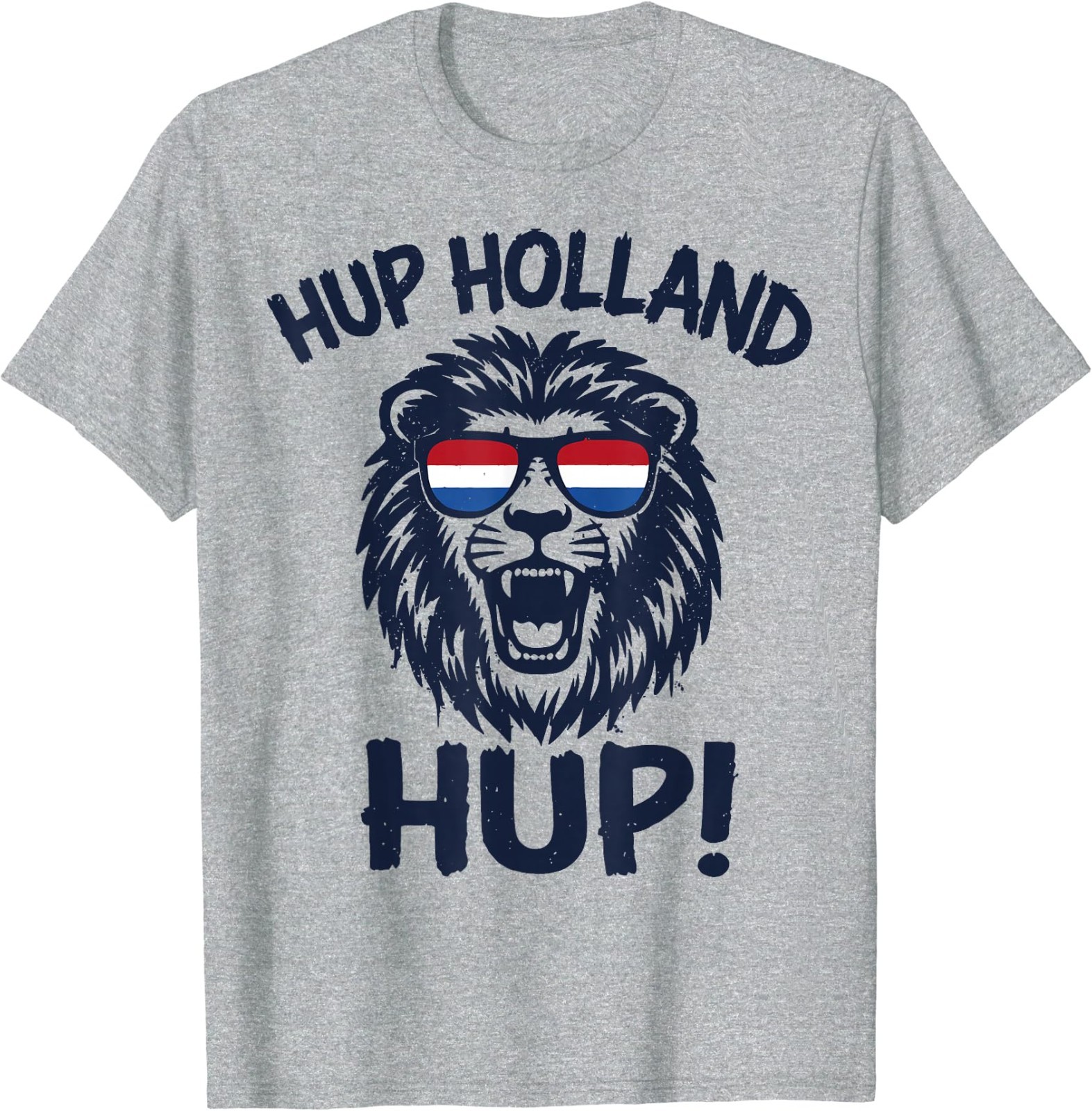 Hup Holland, Netherlands Flag Lion, Nederland Dutch Orange T-Shirt