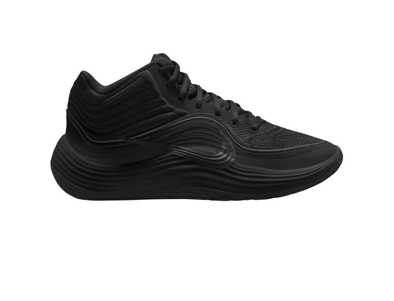Nike Precision 8 MID Men’s Black/Black/Black Low Top Lace-Up Sneaker Rubber