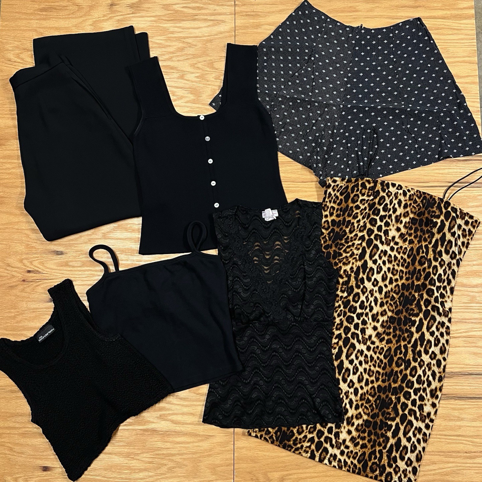 Womens Y2k 90s Vintage Clothing 7 Pc Bundle Lot – Size S Babydoll Goth Fairy Z46