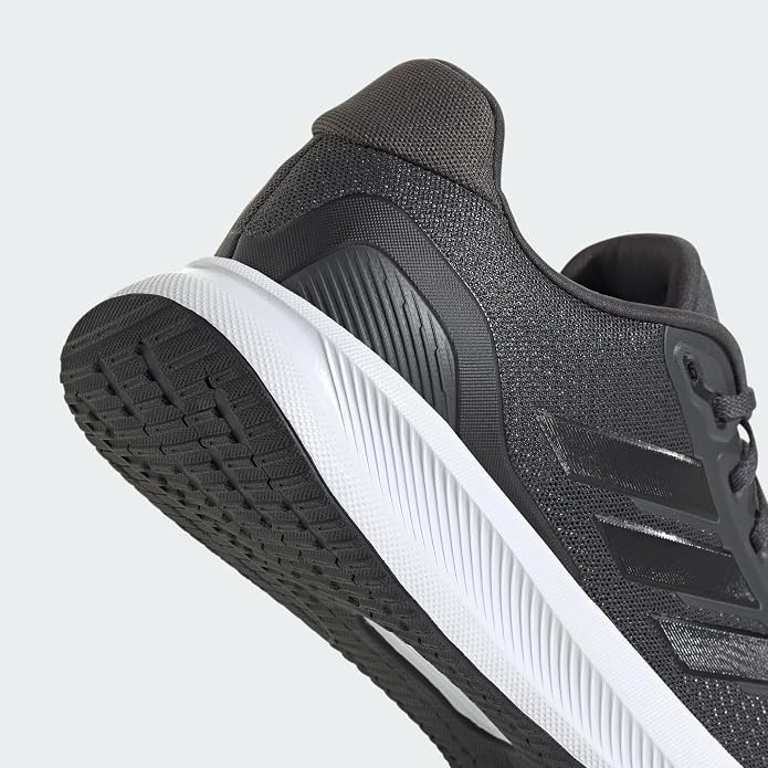 Adidas Runfalcon 5 Running Shoes Black White Men’s Size 12 Women’s 13.5 NEW