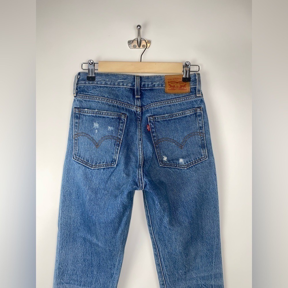 Levi’s Wedgie Icon Fit Jeans Distressed Partner In Crime High Rise 22861-0024 24
