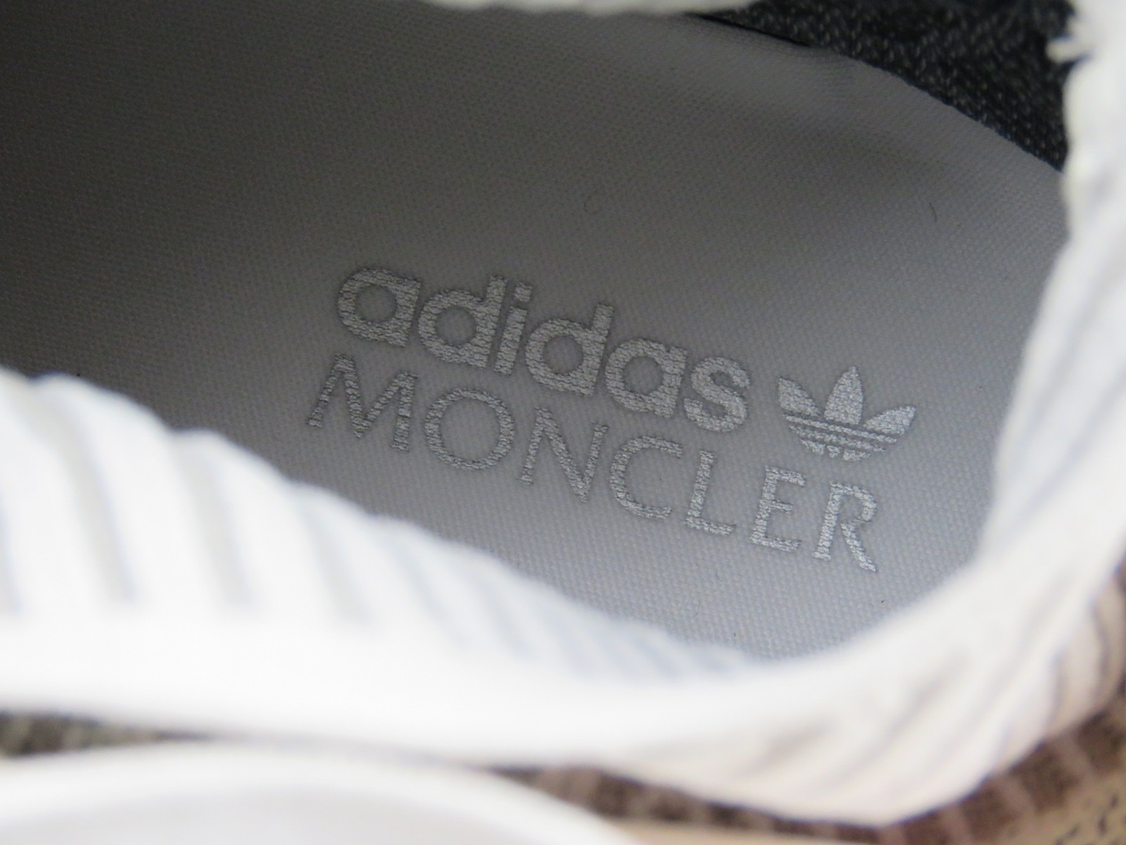Moncler x adidas NMD Runner GORE-TEX The Art of Exploration White Shoes Mens 8.5