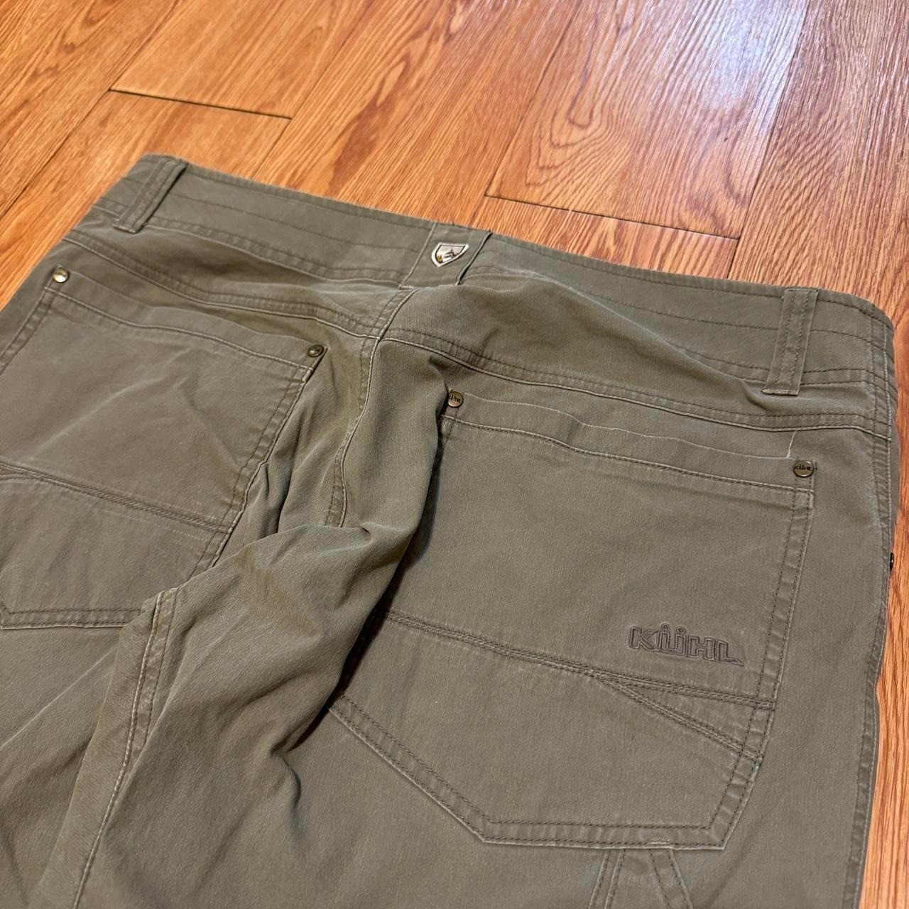 Kuhl Men’s Pants Revolvr Gorpcore Hiking Outdoors Tan Measures 36×33