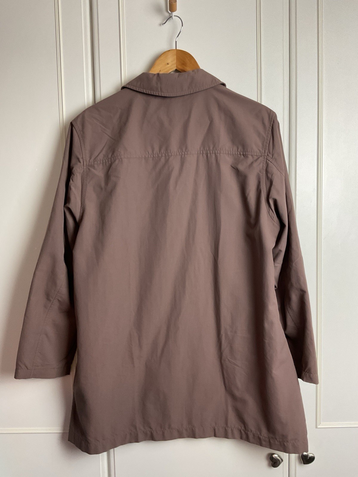 Rohan Womens Longitude Jacket Size Large Brown Unlined Pockets Lightweight