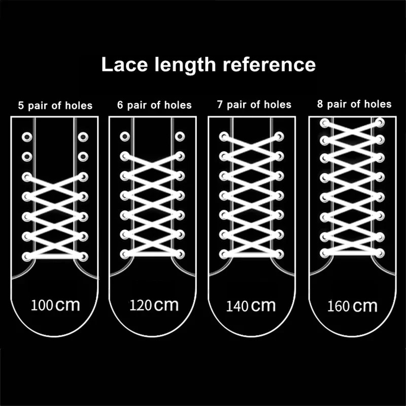 1 Pair Multi Color Classic round Shoelaces for Men And Women High Quality Outdoo