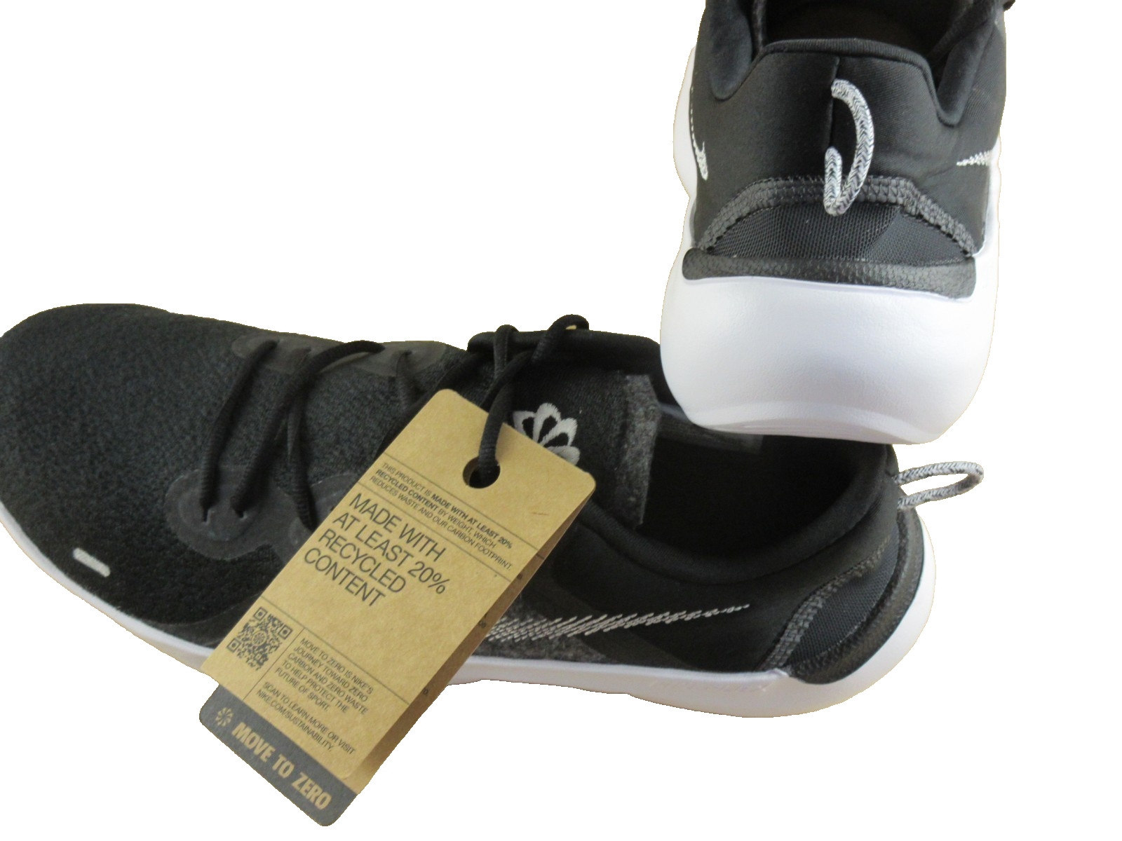 Nike Men’s Flex 2021 RN Running Shoes Black White Smoke Grey Size 11 NIB