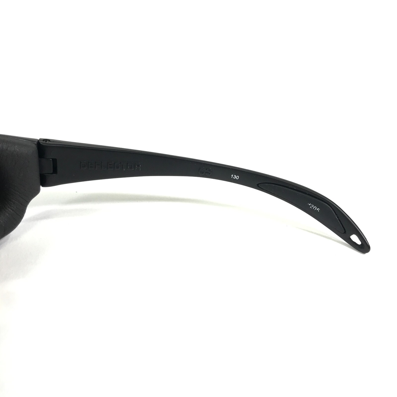 Liberty Sport Sunglasses DEFLECTOR Matte Black Safety Yellow Lenses Z87-2+