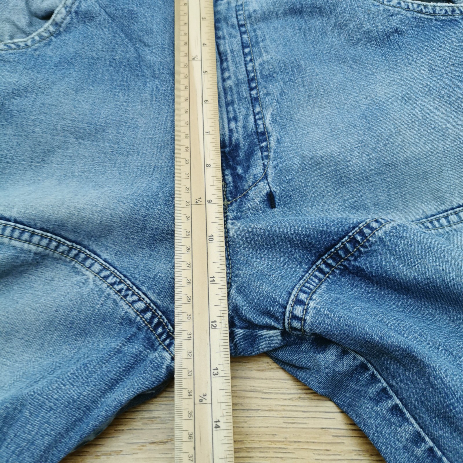 Diesel Type 63 Carpenter Jeans Mens W32 L32 Blue Work Utility Relaxed Fit Loose