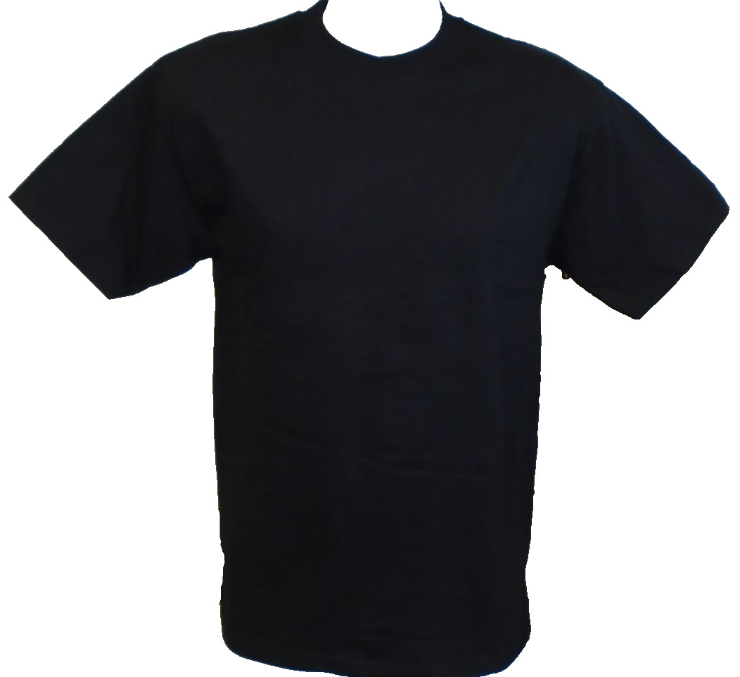 72 JERZEES Classics™ Unisex Black Crew T-⁠Shirts 363M 5.6 oz 100% Cotton Medium