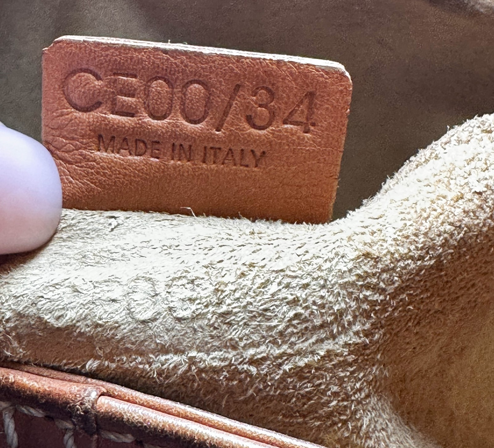 Celine Boogie Bag Tan Brown Quilted Calfskin Top Handle Gold HW Satchel Handbag
