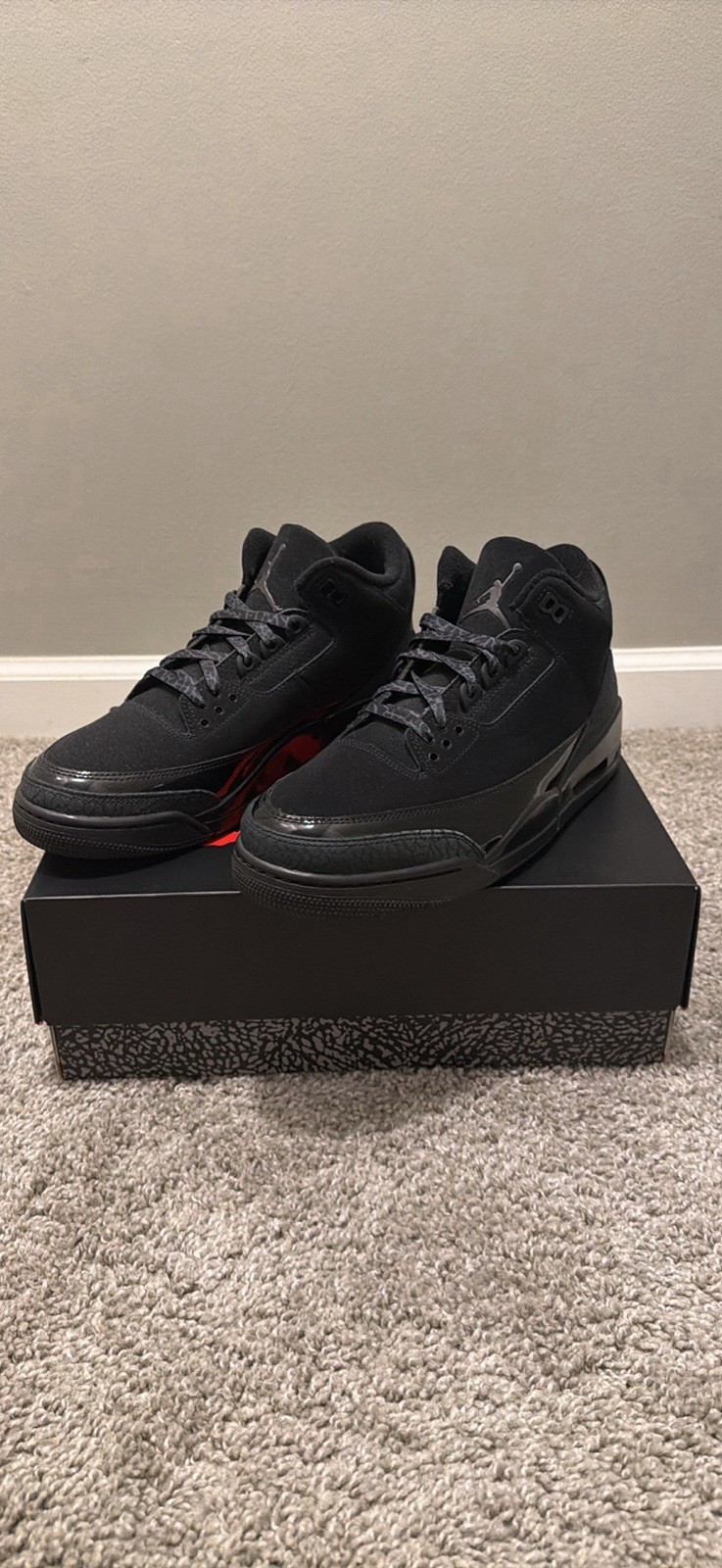 Air Jordan Black size 10