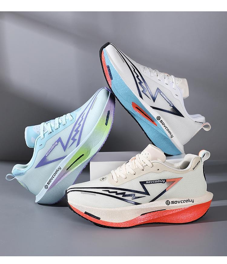 Running Shoes Carbon Board Speciality Marathon Men Sports Breathable Lightweight