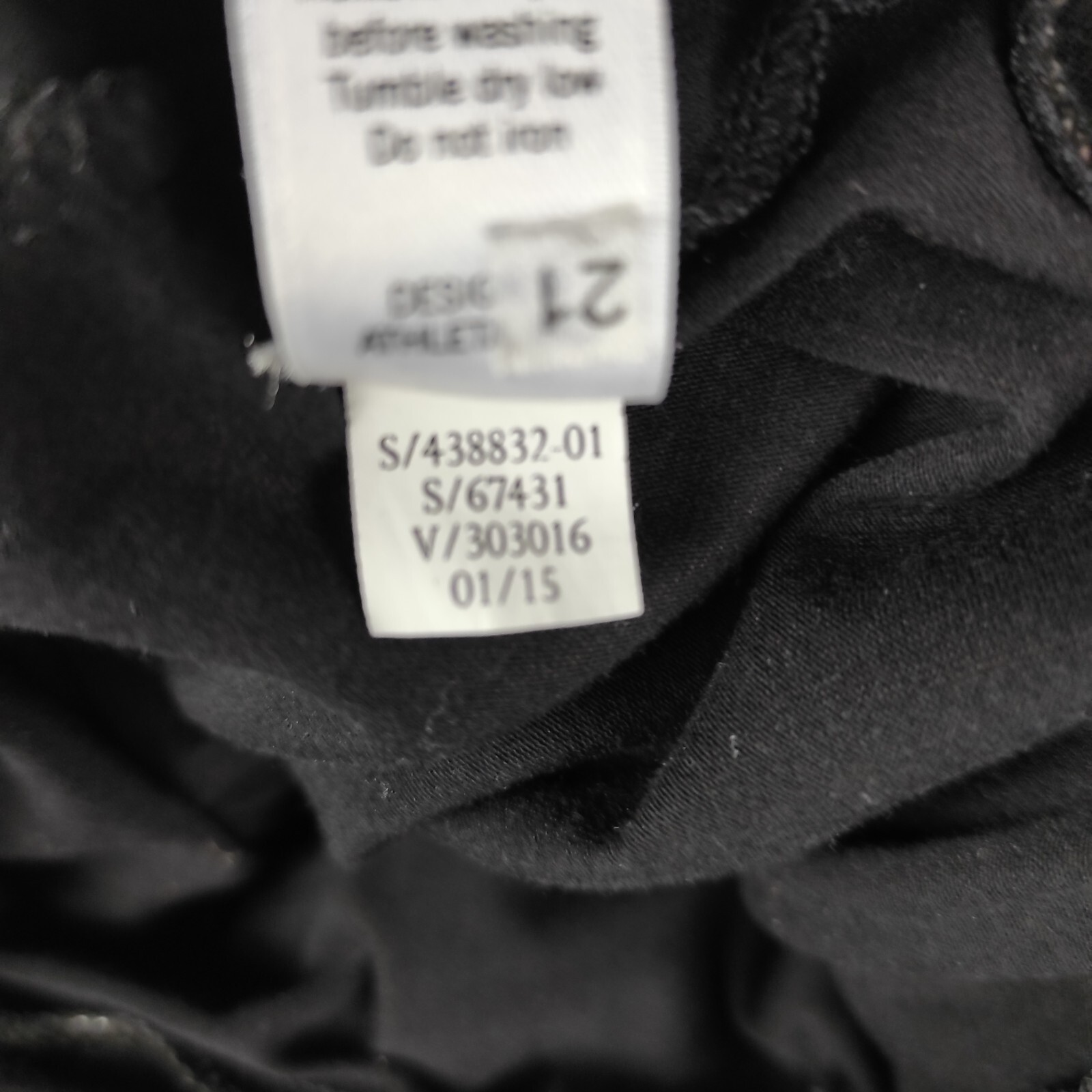 Athleta Sz XS Racerback Dress Black Athleisure Womens Polyester/Rayon