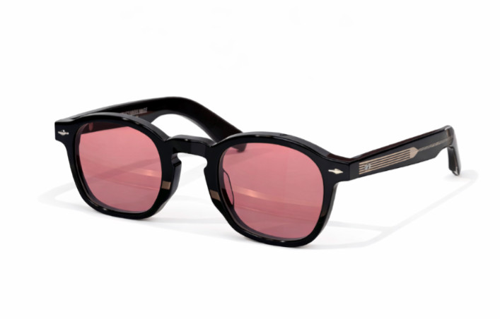 Jacques Marie Mage ZEPHIRIN Black/Pink 44-26-142mm With Case New