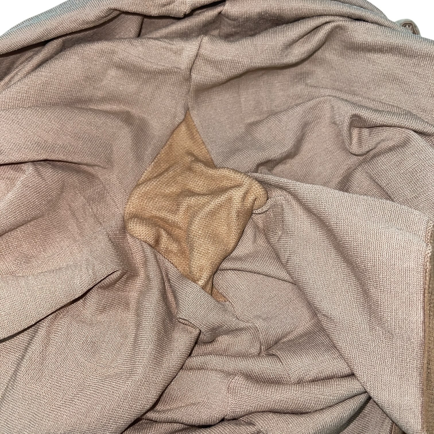 Spanx Assets High Waist Shaping Footless Capri Shaper Short Beige Nude 268B