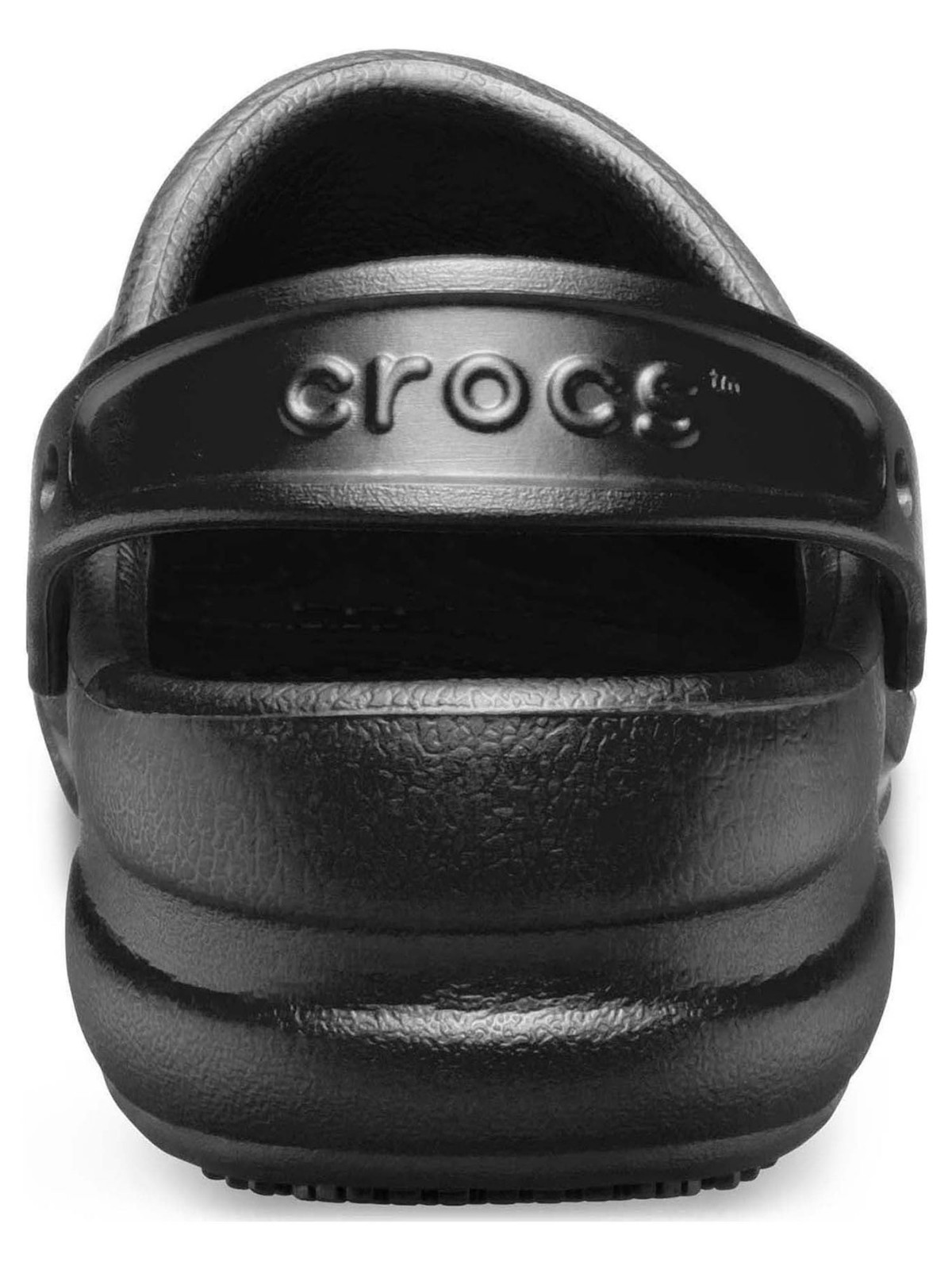 HOT Crocs at Work Unisex Bistro Slip Resistant Clog Black and Navy , All Size