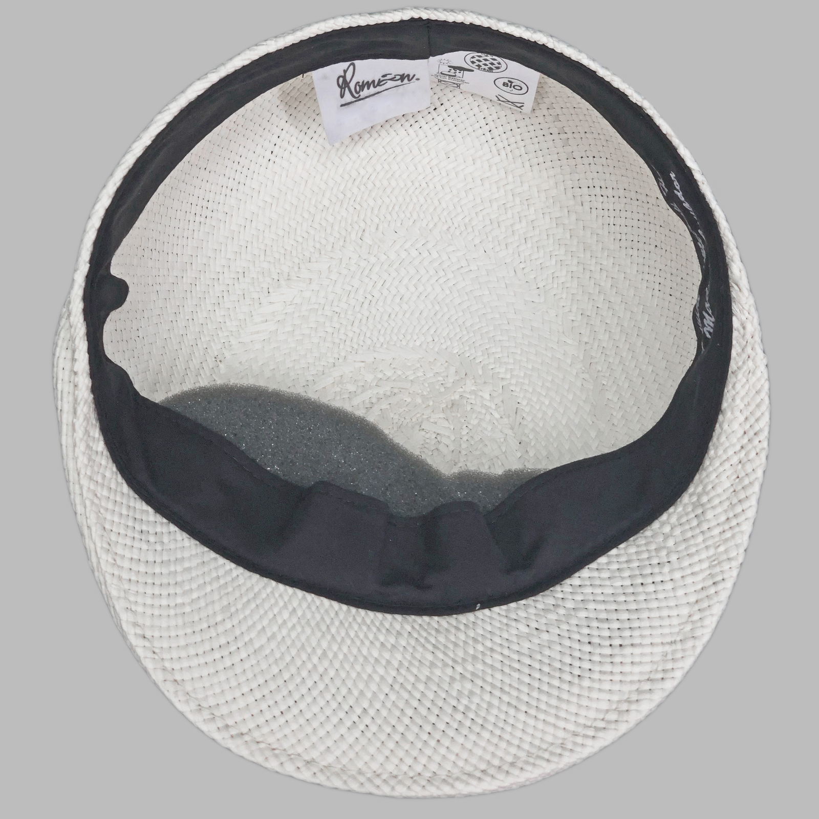 HANDWOVEN GENUINE ASCOT MONTECRISTI PANAMA HAT ECUADOR TOQUILLA STRAW FLAT CAP