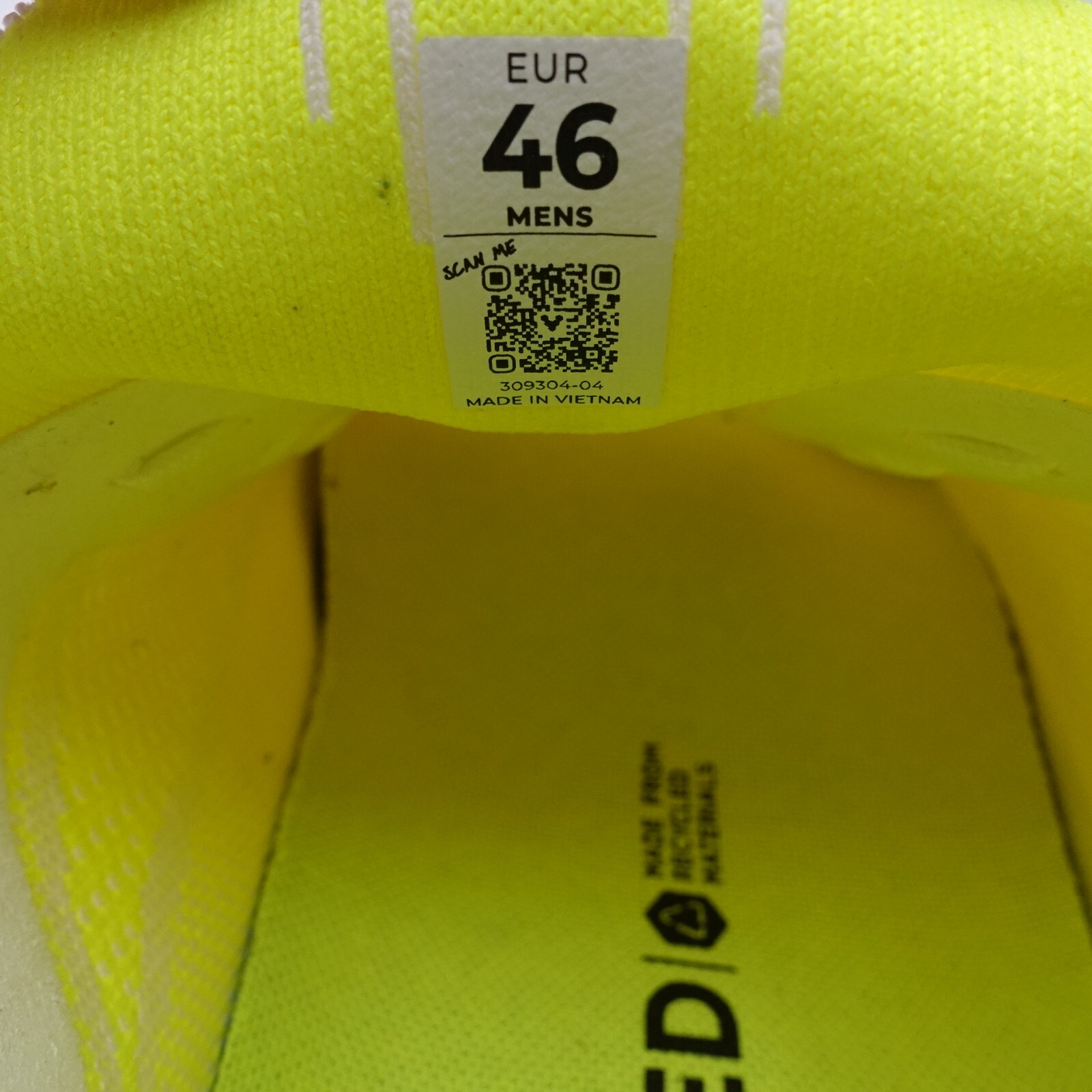 VivoBarefoot Men’s Primus Lite Knit Minimalist Sneakers 309304-04 Safety Yellow